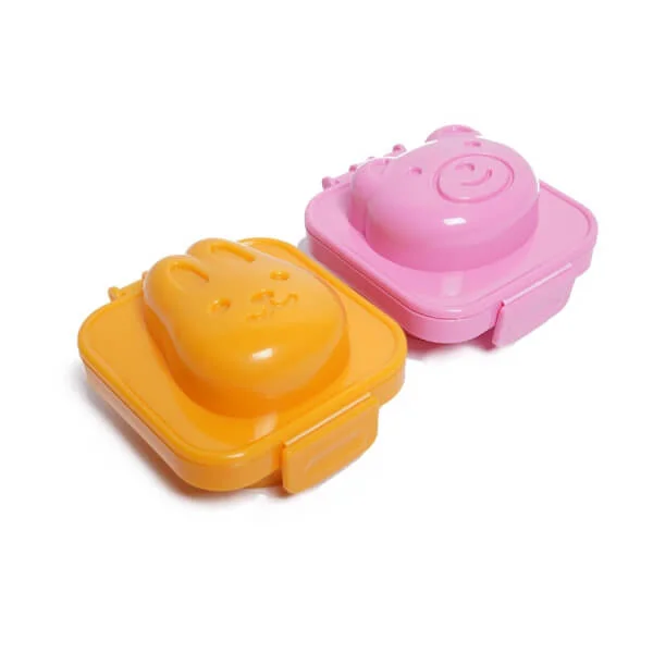 Khuôn cơm hình gấu và thỏ (KBN)