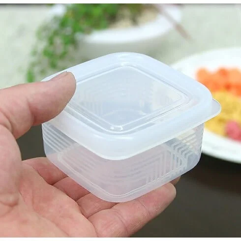 Set 3 hộp nhựa vuông 200ml  (KBN)