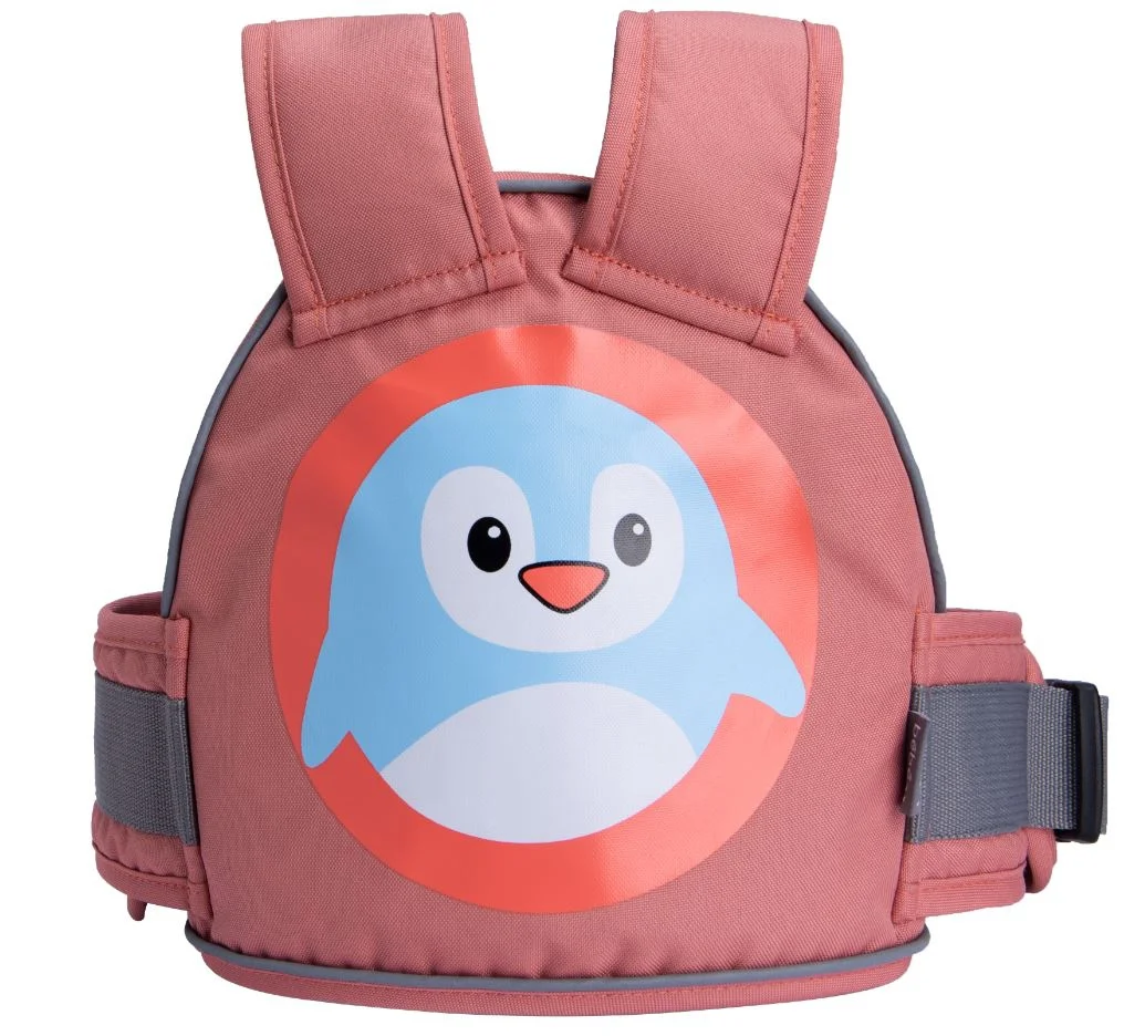 Đai đi xe máy BeBéar họa tiết chim cánh cụt (cam)