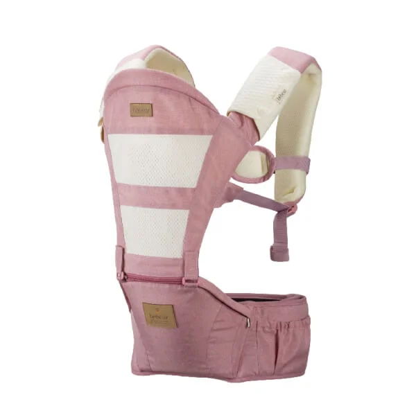 Địu có bệ đỡ cho bé C11 BeBéar (hồng)