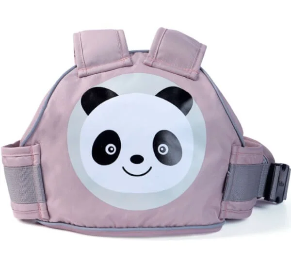 Đai đi xe máy BeBéar họa tiết gấu trúc (hồng)