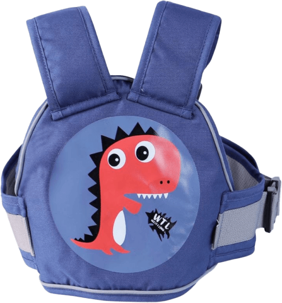 Đai đi xe máy BeBéar họa tiết khủng long (xanh)