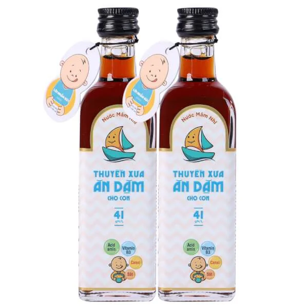 Combo 2 Nước Mắm Nhĩ Thuyền Xưa Ăn Dặm Cho Con 41N