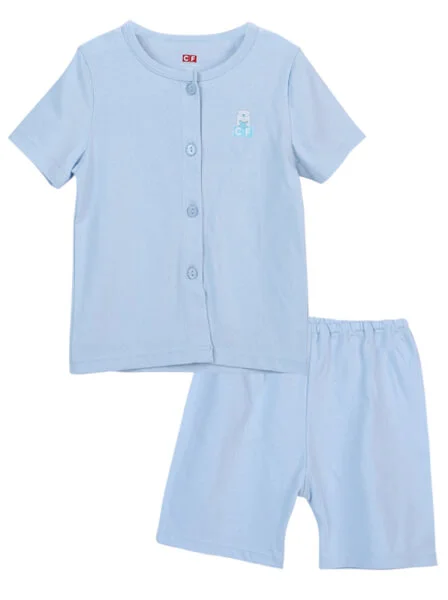 Bộ sơ sinh ngắn sợi gỗ sồi CF I0320008 (3M,Xanh)