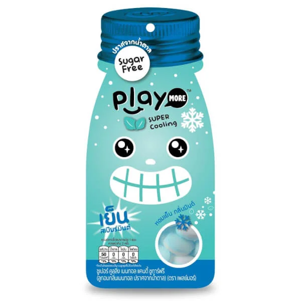 Kẹo the siêu mát lạnh Playmore gói 12g