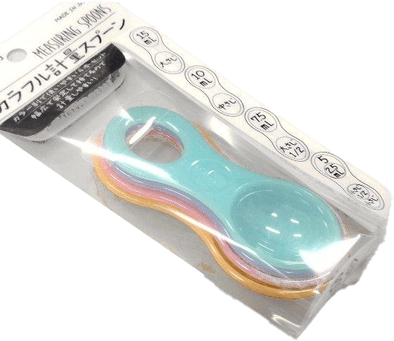 Bộ 4 thìa đong gia vị màu sắc (KBN)