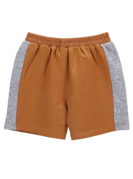 Quần thun bé trai ngắn CF B0220009 (Vàng)