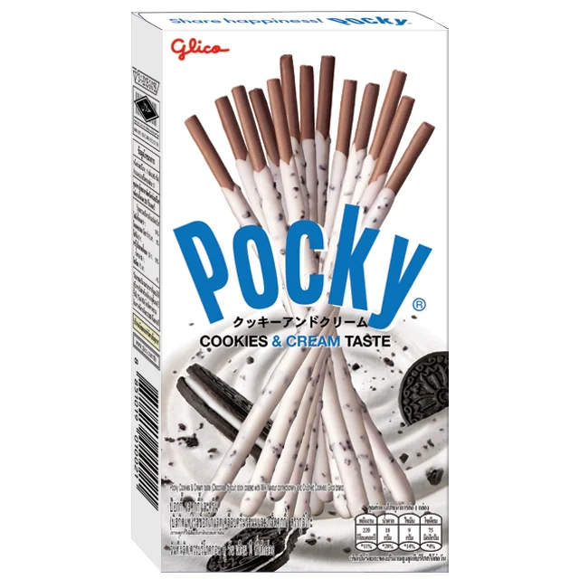 Bánh que Pocky Cookies & Cream