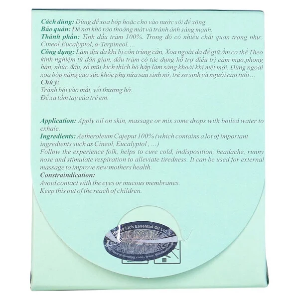 Dầu tràm cao cấp Tiên Ông Linh Ứng 30ml