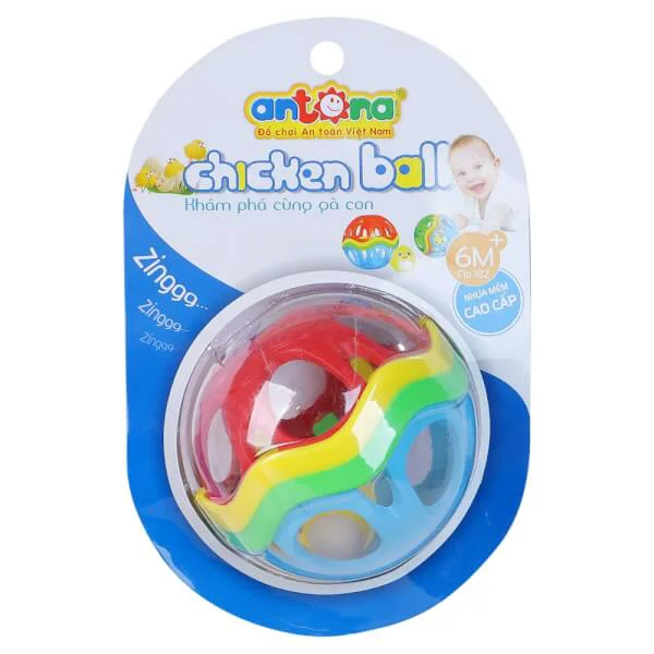 Quả bóng mềm - khám phá cùng gà con