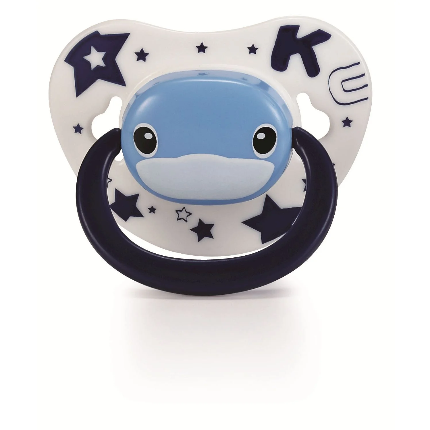 Ty giả cho bé bằng silicone (KU5512, 0 - 6M, Xanh)