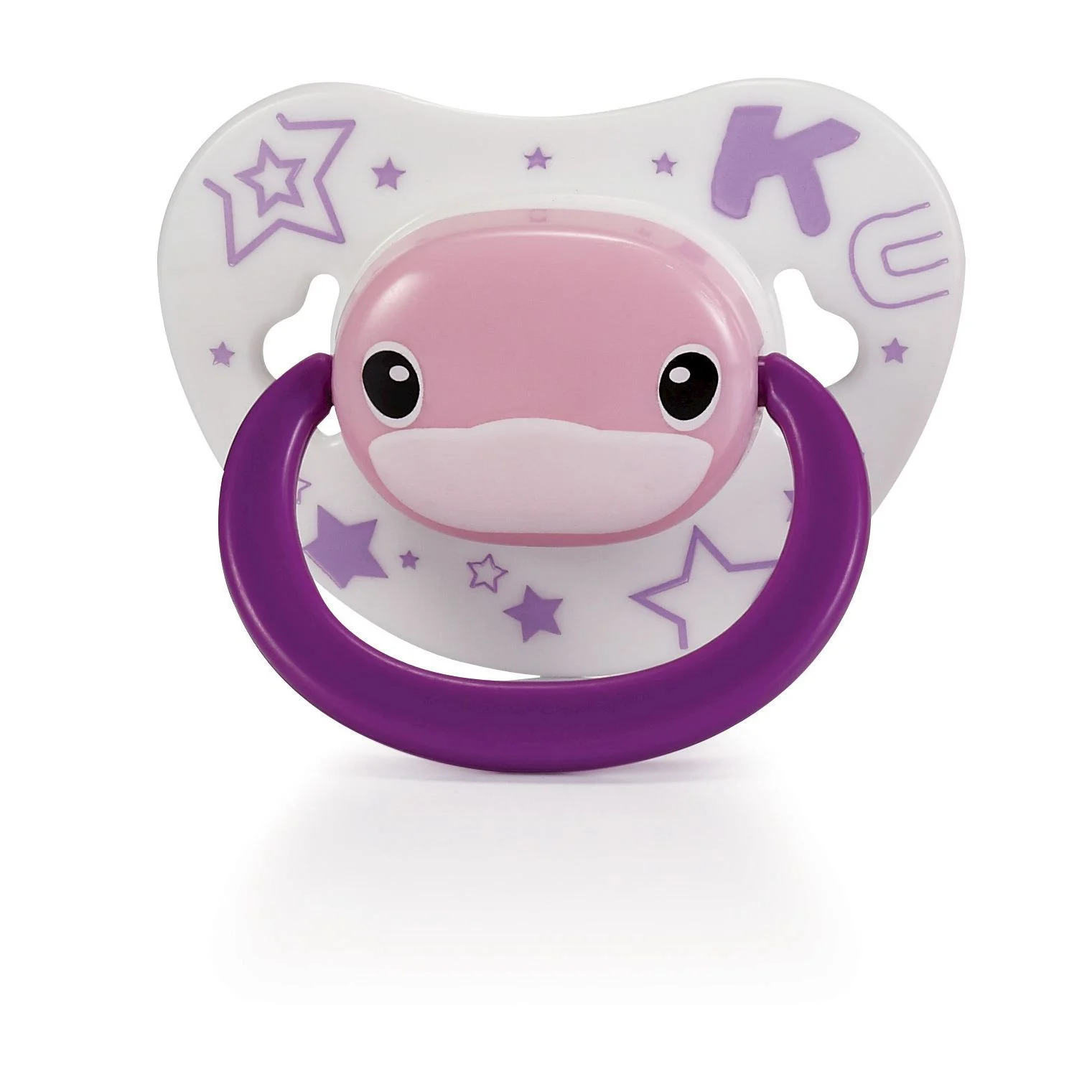 Ty giả cho bé bằng silicone (KU5513, 6M+, Hồng)