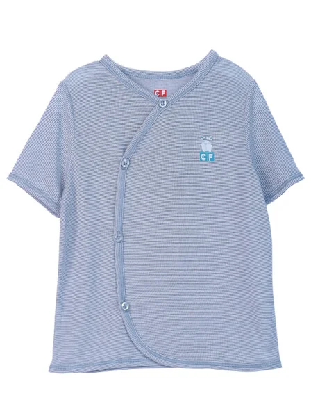 Bộ sơ sinh ngắn kháng khuẩn CF I0920006 (3M/6M/9M,Xanh)