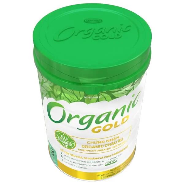 Combo 2 lon Sữa Vinamilk Organic Gold 3 850g (Từ 12 tháng)