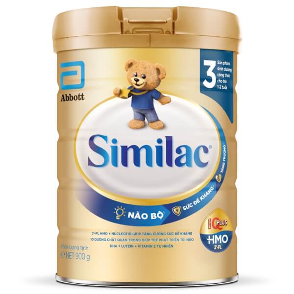 Combo 2 lon Sữa Similac Eye-Q số 3 900g (1-2 tuổi)