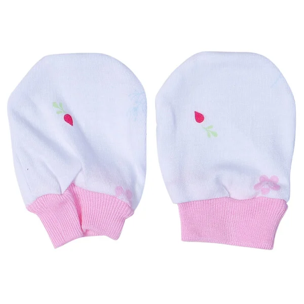Bộ bao tay chân sơ sinh bo CF I128005 (Hồng)