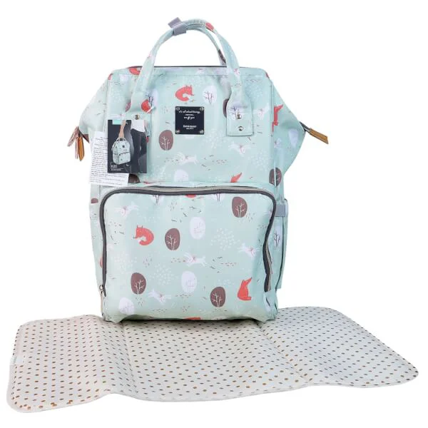 Balo cho mẹ Bebamour màu xanh ngọc