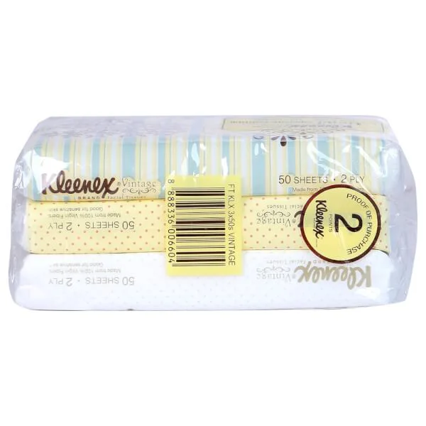 Khăn giấy bỏ túi Kleenex 50 tờ x 3gói