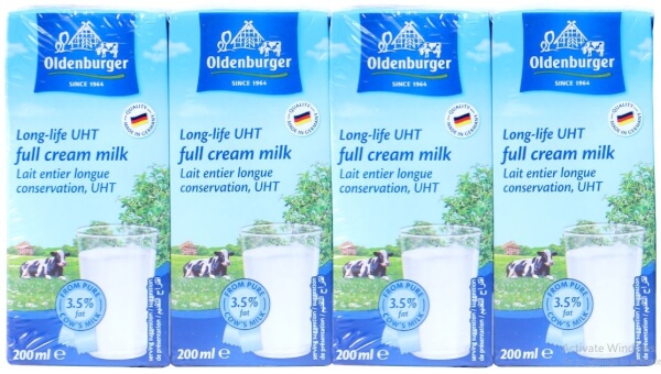 Sữa tươi tiệt trùng nguyên kem  3.5% béo - Oldenburger Full Cream Milk
