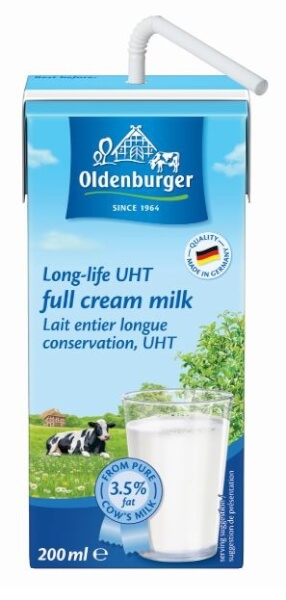 Sữa tươi tiệt trùng nguyên kem  3.5% béo - Oldenburger Full Cream Milk