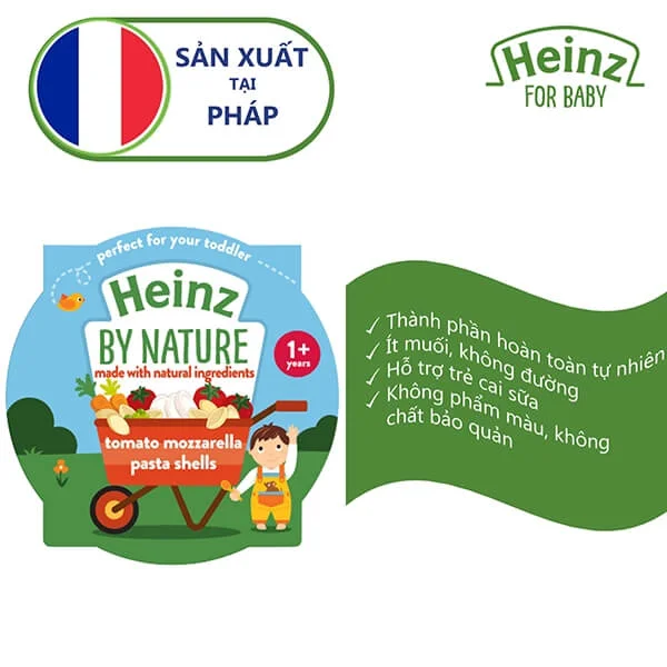 Cà chua, phô mai mozzarella và mỳ Ý dành cho trẻ từ 1 tuổi trở lên