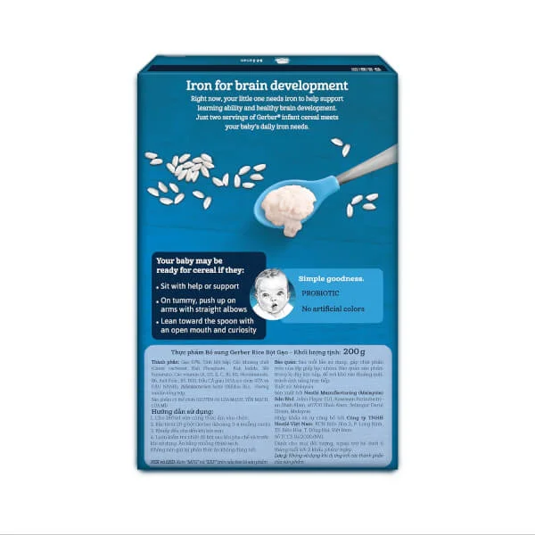 Thực phẩm bổ sung Gerber Rice Bột Gạo