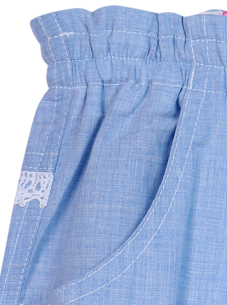 Quần jeans bé gái dài CF G0720007 (Xanh)
