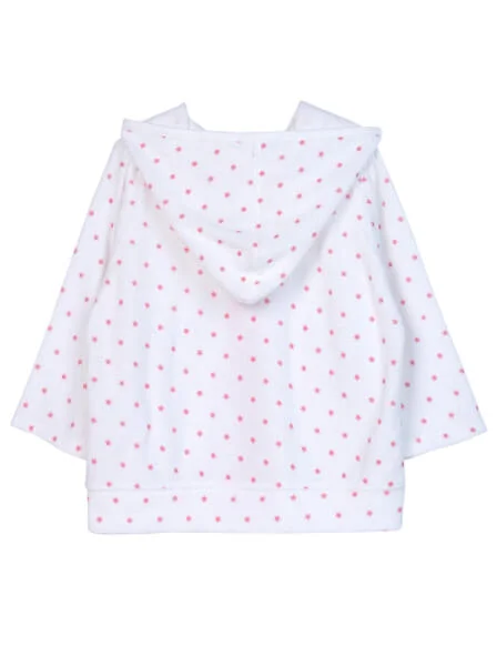 Áo khoác thun bé gái CF G0720004 (Hồng)