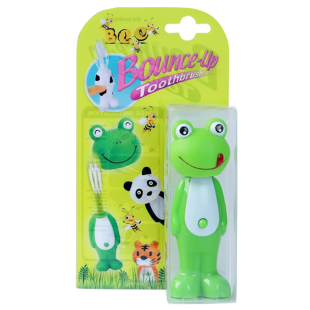 Bàn chải Bee bật nắp chú ếch xanh