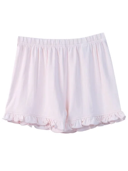 Bộ áo quần thun mặc nhà bé gái ngắn CF G0820014 (Hồng)