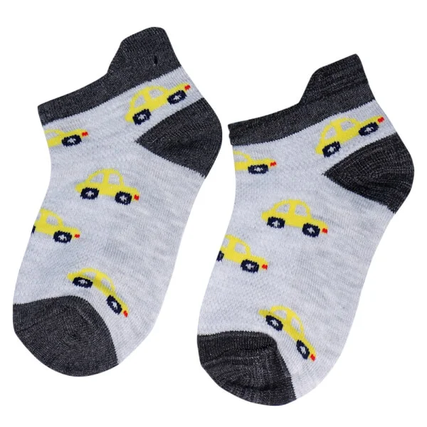 Cặp 2 đôi vớ bé trai Cotton CF I0120036 (3-4Y,Nhiều màu)