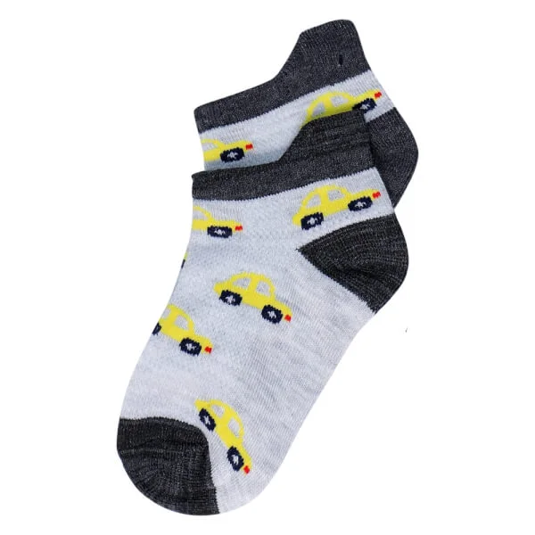 Cặp 2 đôi vớ bé trai Cotton CF I0120036 (3-4Y,Nhiều màu)