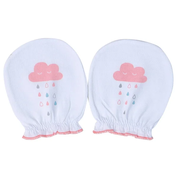 Bộ bao tay chân sơ sinh thun CF I0420013 (NB,Hồng)