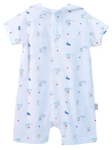 Body đùi bé trai HELLO B&B I089007 (3M/6M/9M/12M,Nhiều màu)