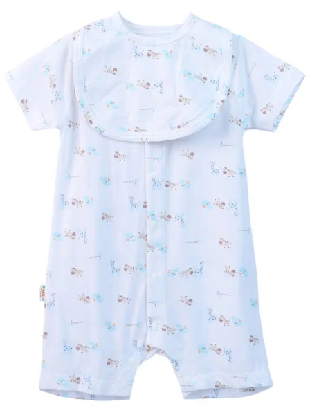 Body đùi bé trai HELLO B&B I089007 (3M/6M/9M/12M,Nhiều màu)