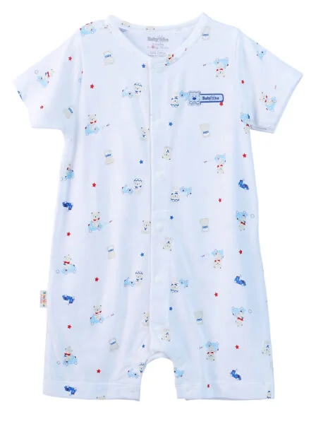 Body đùi bé trai HELLO B&B I089007 (3M/6M/9M/12M,Nhiều màu)