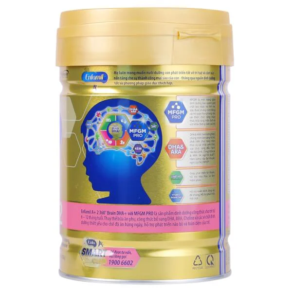 Sữa Enfamil A+ 2 870g (6-12 tháng)