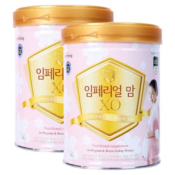 Combo 2 lon Sữa bầu XO Mom GT 800g