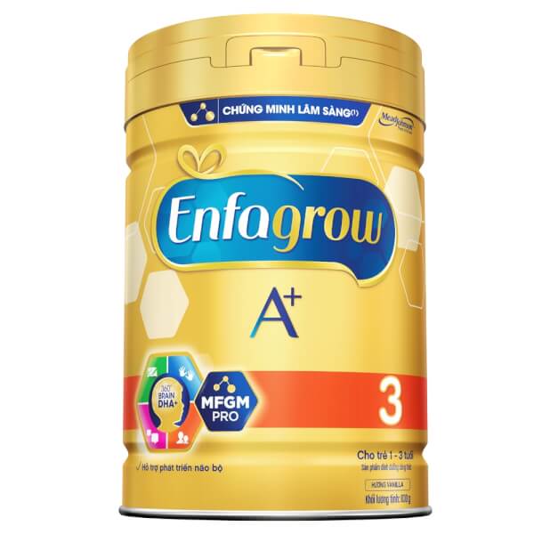 Sữa Enfagrow A+ 3 830g (1-3 tuổi)