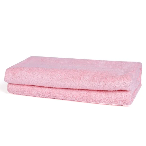 Combo 2 Khăn sợi sồi kháng khuẩn ConCung Good BM2W hồng 60x120(cm)