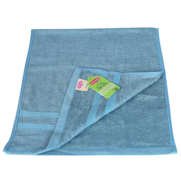 Khăn sợi tre ConCung Good FM1W xanh 34x80 (cm)