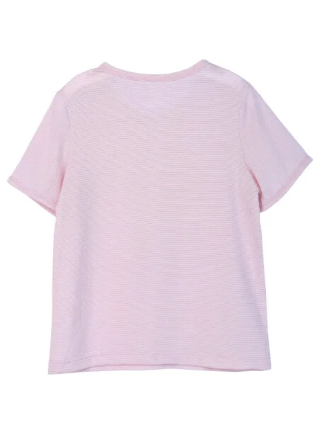 Bộ sơ sinh ngắn kháng khuẩn CF I0920005 (12M/18M/24M,Hồng nhạt)