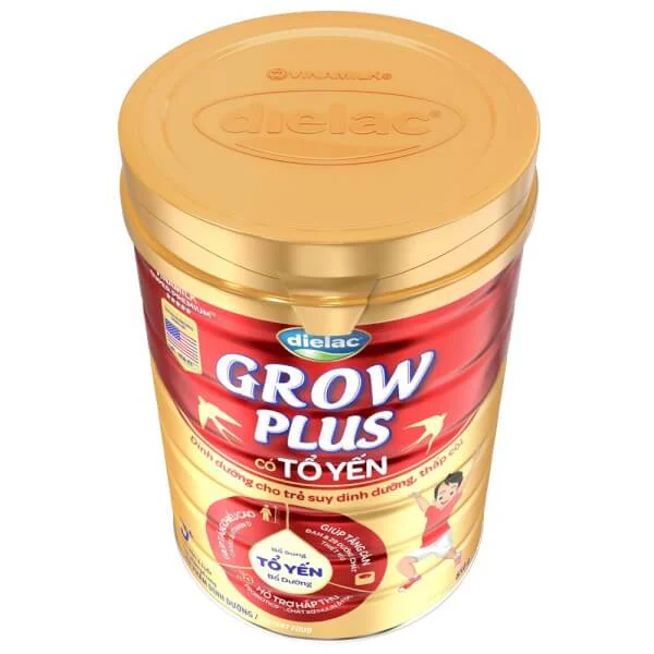 Sữa Dielac Grow Plus tổ yến 3+ 850g (trên 3 tuổi)