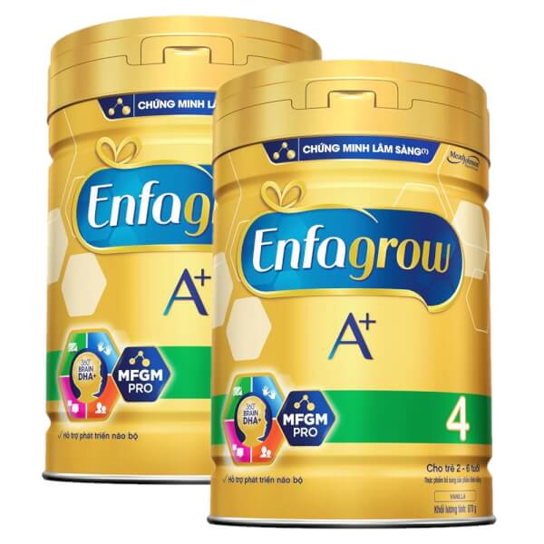 Combo 2 lon Sữa Enfagrow A+ 4 870g (2-6 tuổi)