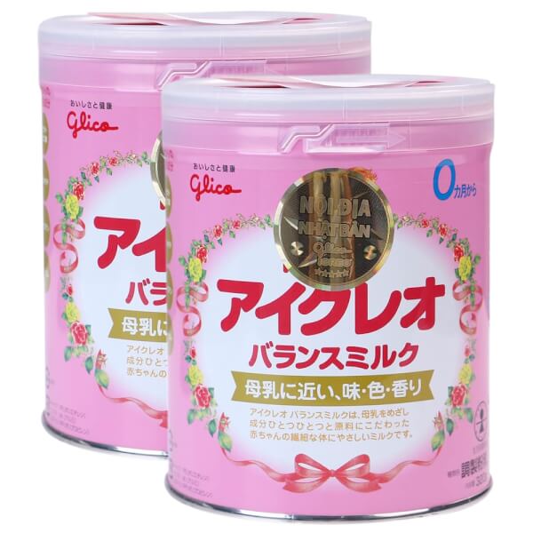 Combo 2 Sữa Glico Icreo số 0 320g (0-12 tháng)