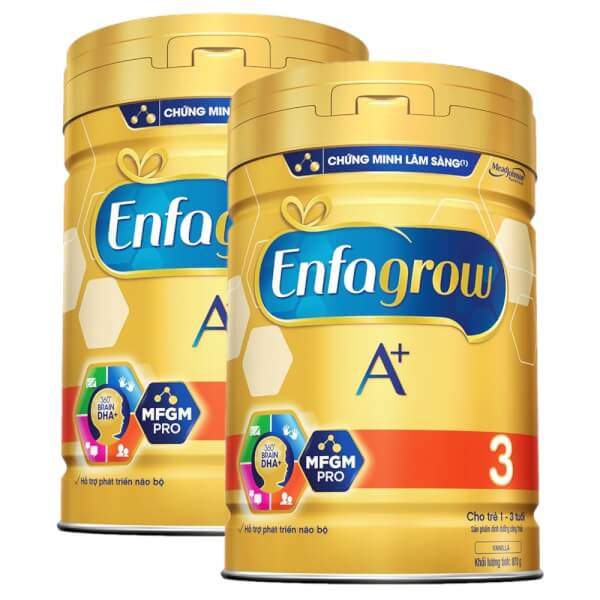 Combo 2 lon Sữa Enfagrow A+ 3 870g (1-3 tuổi)