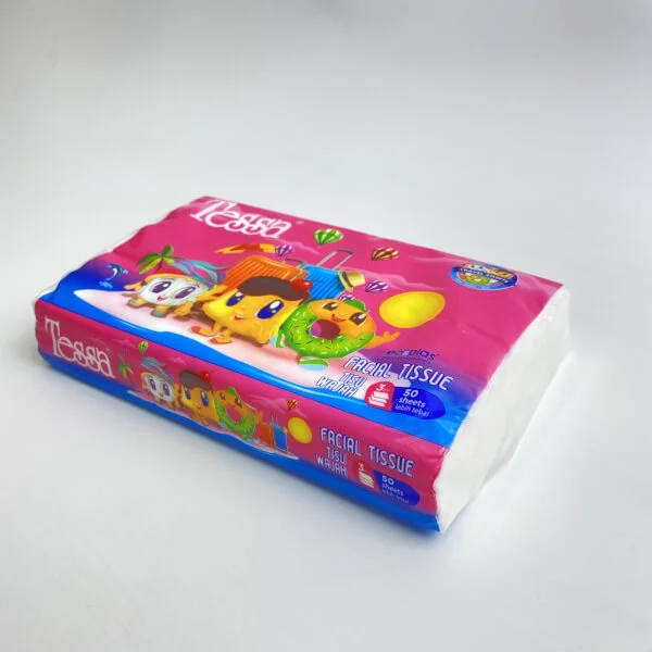 Khăn giấy 3 lớp Tessa bịch 50 tờ