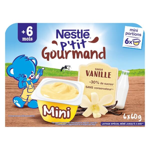 Combo 2 Váng sữa Nestlé P'tit Gourmand vị Vani