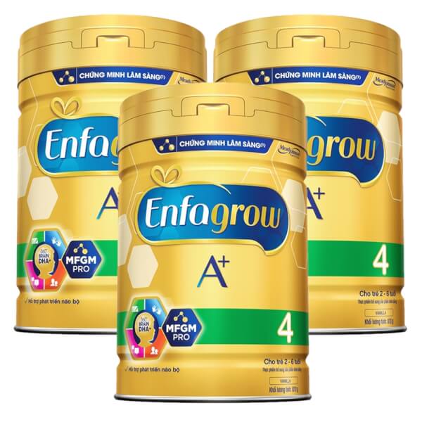 Combo 3 lon Sữa Enfagrow A+ 4 870g (2-6 tuổi)