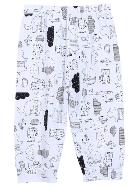 Bộ thun bé gái dài CF G0820007 (6-24M,Nhiều màu)